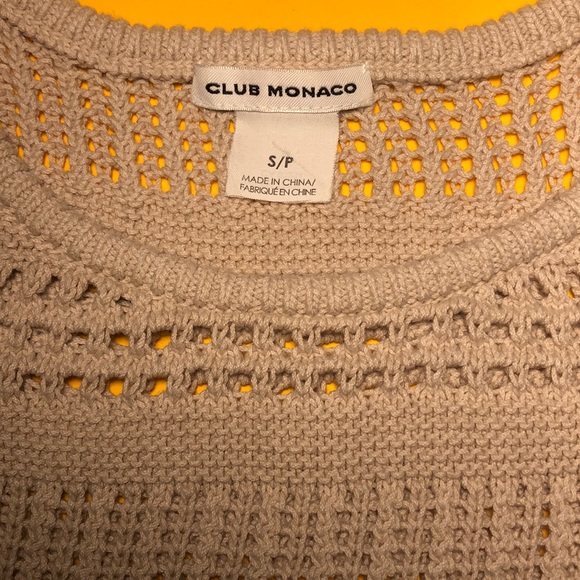 🟠 Club Monaco 🟠 knit tank top - Picture 5 of 8
